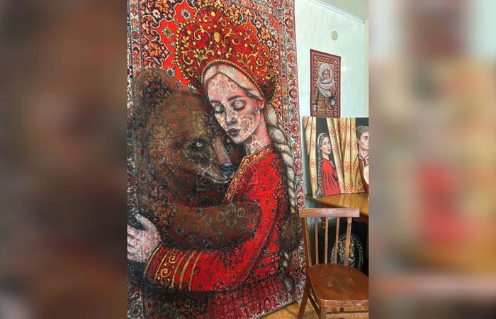 Художница из Соль-Илецка превращает старые ковры в произведения искусства