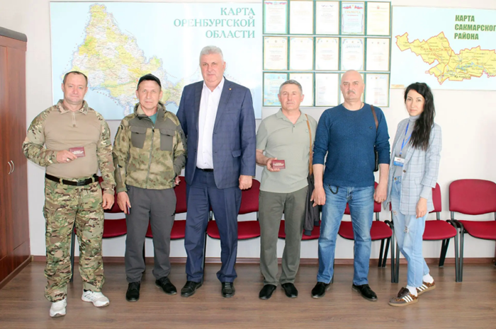 В Сакмарском районе открыто отделение РОО «Ветераны СВО Оренбуржья»