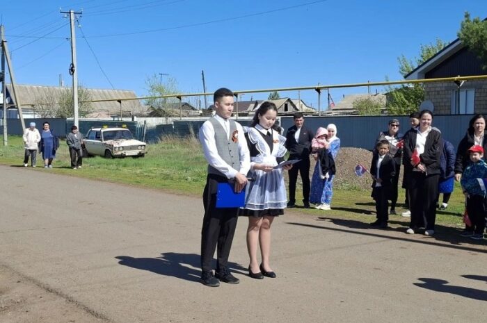 В Егорьевке проведены праздничные мероприятия в честь Дня Победы