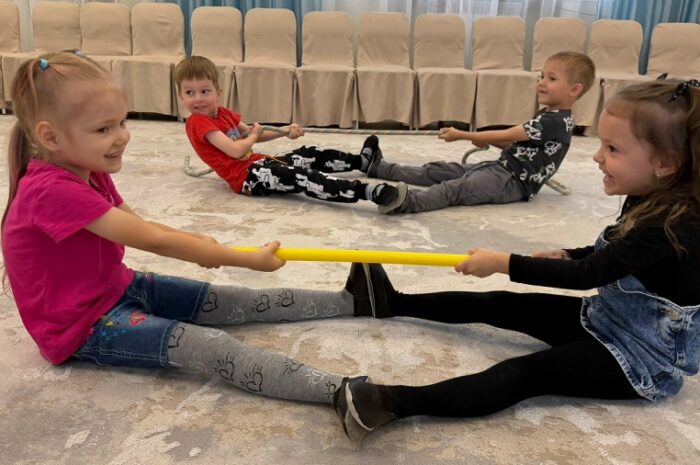 Воспитанники «Березки» изучают игры народов России