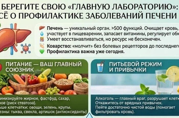 В Оренбуржье проходит Неделя профилактики заболеваний печени