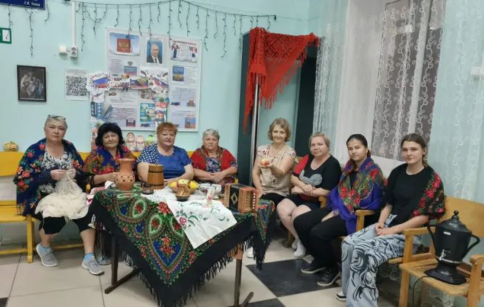 На Яблочный Спас в Беловке провели душевные посиделки